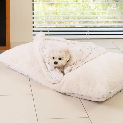 Eledog Pet Crate Bed ที่นอนผ้าห่ม สำหรับสุนัขและแมว