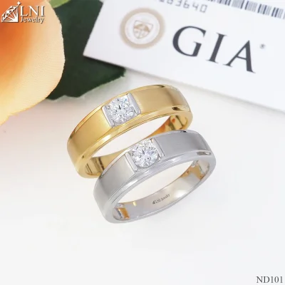 ND101 แหวนเพชร GIA