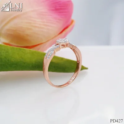 PD427 แหวนเพชรกระจุก PD427 แหวนเพชรกระจุก