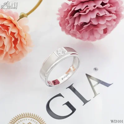WD101 แหวนเพชร GIA