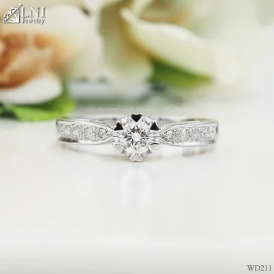 WD211 แหวนเพชร GIA WD211 แหวนเพชร GIA
