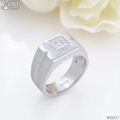 WD217 แหวนเพชร แรขนแมว WD217 แหวนเพชร แรขนแมว