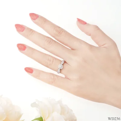 รูปมือ WD236 แหวนเพชรล้อม รูปมือ WD236 แหวนเพชรล้อม