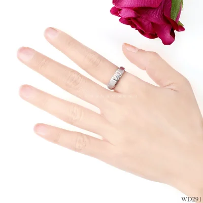 รูปมือ WD291 แหวนเพชรเม็ดเดียว รูปมือ WD291 แหวนเพชรเม็ดเดียว