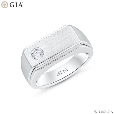 WD342 แหวนเพชร GIA