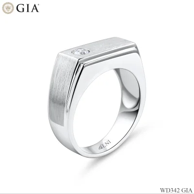 WD342 แหวนเพชร GIA