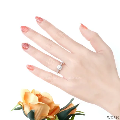 รูปมือ WD349 แหวนเพชรล้อม รูปมือ WD349 แหวนเพชรล้อม