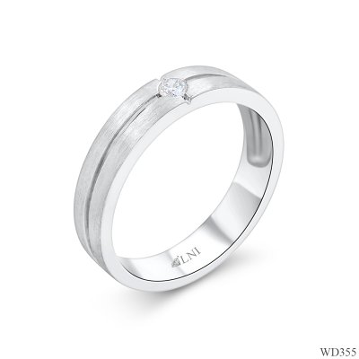 WD355 แหวนเพชรเม็ดเดียว แรขนแมว WD355 แหวนเพชรเม็ดเดียว แรขนแมว