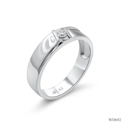 WD392 แหวนเพชรเม็ดเดียว