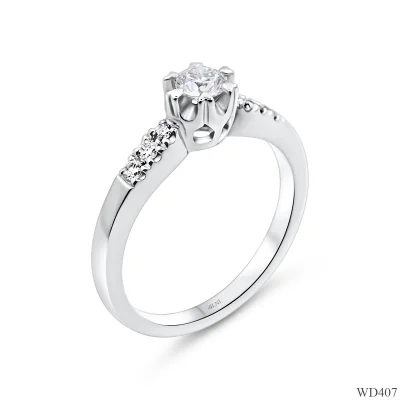 WD407 แหวนเพชร WD407 แหวนเพชร