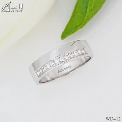 WD412 แหวนเพชรแถว WD412 แหวนเพชรแถว