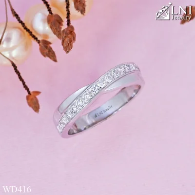 WD416 แหวนเพชรแถว WD416 แหวนเพชรแถว