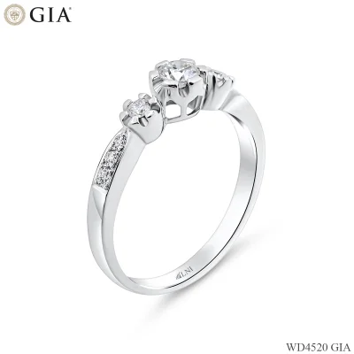 WD4520 แหวนเพชร GIA WD4520 แหวนเพชร GIA
