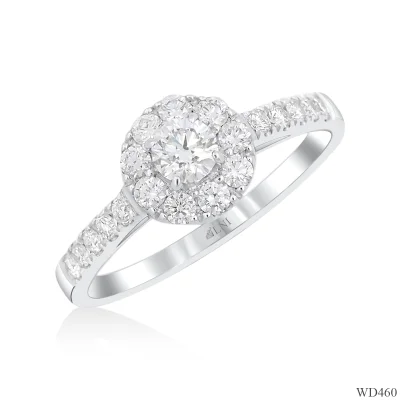 WD460 แหวนเพชรล้อม WD460 แหวนเพชรล้อม