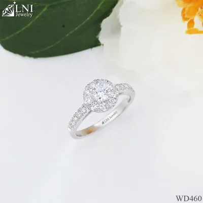 WD460 แหวนเพชรล้อม WD460 แหวนเพชรล้อม