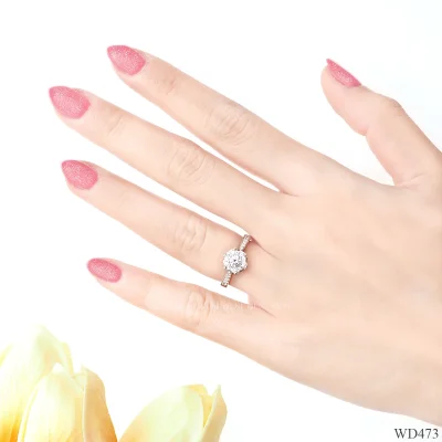 รูปมือ WD473 แหวนเพชรล้อม รูปมือ WD473 แหวนเพชรล้อม