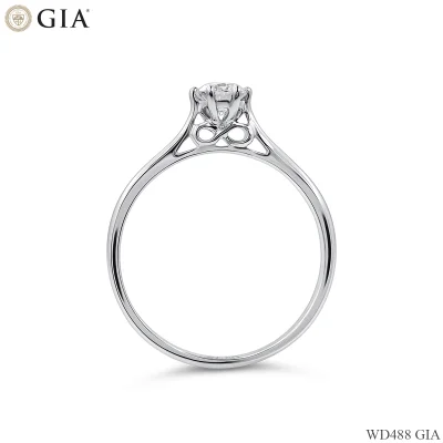 ND488 แหวนเพชร GIA