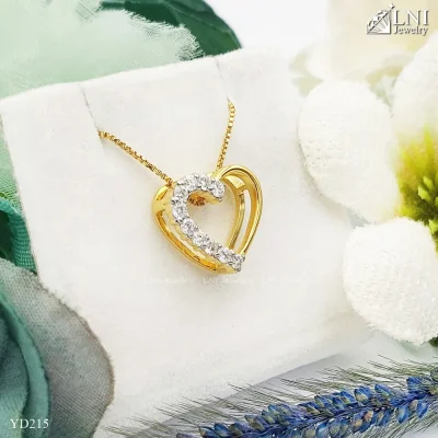 YD215 จี้เพชรรูปหัวใจ YD215 จี้เพชรรูปหัวใจ