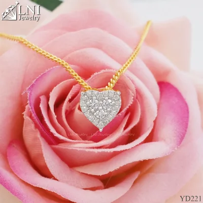 YD221 จี้เพชรหัวใจ YD221 จี้เพชรหัวใจ