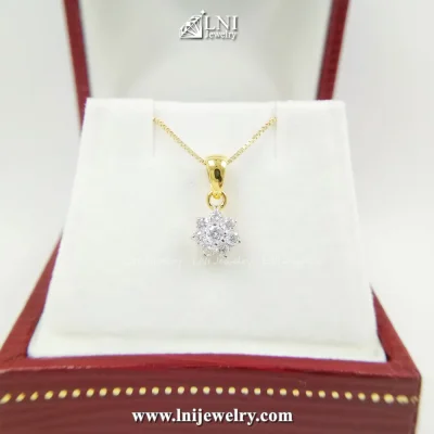 YD308 จี้เพชรดอกพิกุล YD308 จี้เพชรดอกพิกุล