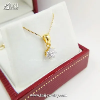 YD308 จี้เพชรดอกพิกุล YD308 จี้เพชรดอกพิกุล