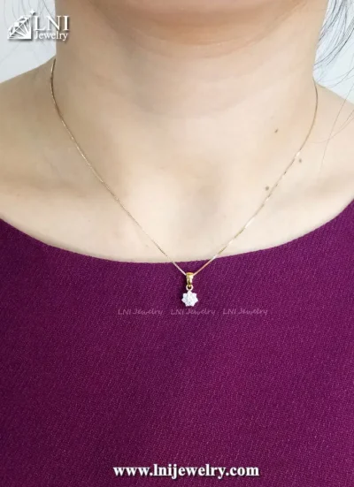 YD308 จี้เพชรดอกพิกุล YD308 จี้เพชรดอกพิกุล