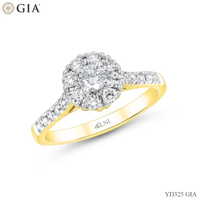 YD325 แหวนเพชร GIA