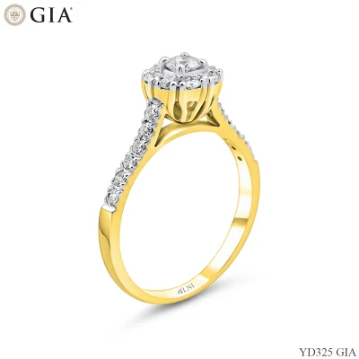 YD325 แหวนเพชร GIA