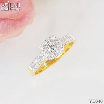 YD340 แหวนเพชรล้อม YD340 แหวนเพชรล้อม