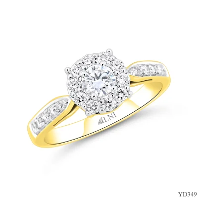 YD349 แหวนเพชรล้อม YD349 แหวนเพชรล้อม