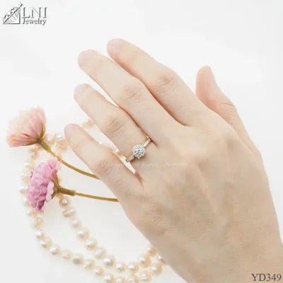 รูปมือ YD349 แหวนเพชรล้อม รูปมือ YD349 แหวนเพชรล้อม