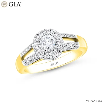 YD365 แหวนเพชร GIA