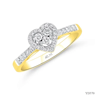 YD370 แหวนเพชรหัวใจ YD370 แหวนเพชรหัวใจ