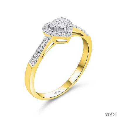 YD370 แหวนเพชรหัวใจ YD370 แหวนเพชรหัวใจ