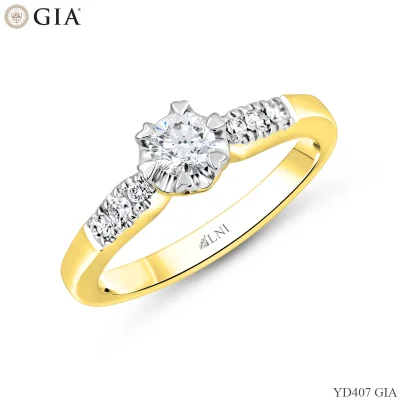 YD407 แหวนเพชร GIA YD407 แหวนเพชร GIA