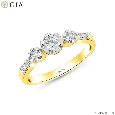 YD4520 แหวนเพชร GIA YD4520 แหวนเพชร GIA
