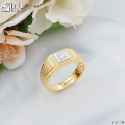 YD470 แหวนเพชรเม็ดเดียว แรขนแมว YD470 แหวนเพชรเม็ดเดียว แรขนแมว