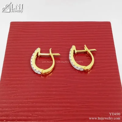 YD490 ต่างหูเพชร YD490 ต่างหูเพชร