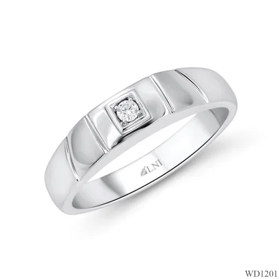 WD1201 แหวนเพชรเม็ดเดียว