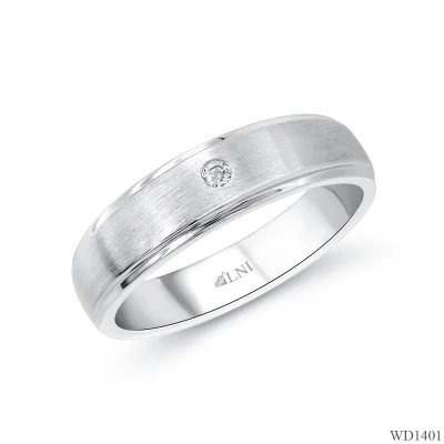 WD1401 แหวนเพชรเม็ดเดียว