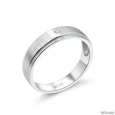 WD1401 แหวนเพชรเม็ดเดียว