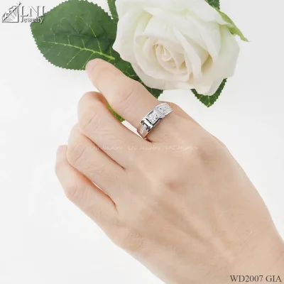 รูปมือ WD2007 แหวนเพชร GIA รูปมือ WD2007 แหวนเพชร GIA
