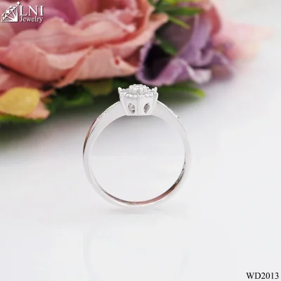 WD2013 แหวนเพชรล้อม WD2013 แหวนเพชรล้อม