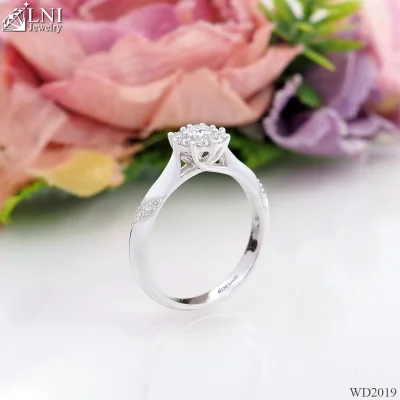 WD2019 แหวนเพชรล้อม WD2019 แหวนเพชรล้อม