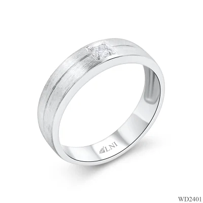 WD2401 แหวนเพชรเม็ดเดียว แรขนแมว WD2401 แหวนเพชรเม็ดเดียว แรขนแมว