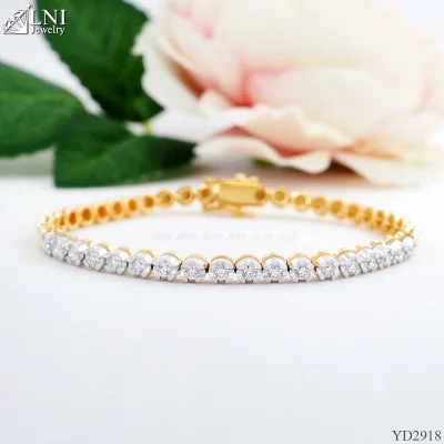 YD2918 สร้อยข้อมือเพชร YD2918 สร้อยข้อมือเพชร