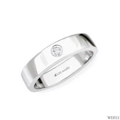 WD511 แหวนเพชรเม็ดเดียว WD511 แหวนเพชรเม็ดเดียว