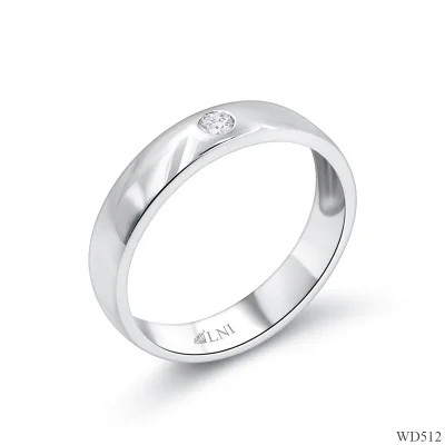 WD512 แหวนเพชรเม็ดเดียว