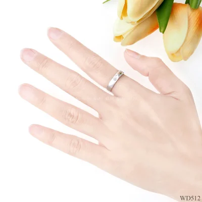 รูปมือ WD512 แหวนเพชรเม็ดเดียว รูปมือ WD512 แหวนเพชรเม็ดเดียว