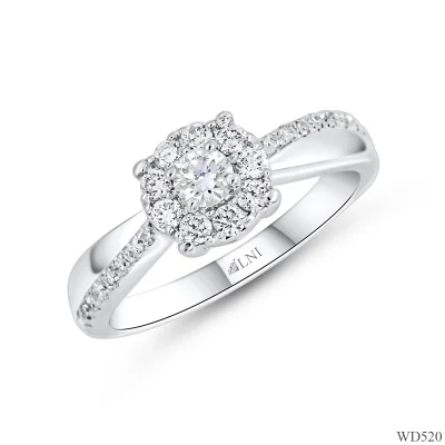 WD520 แหวนเพชรล้อม WD520 แหวนเพชรล้อม